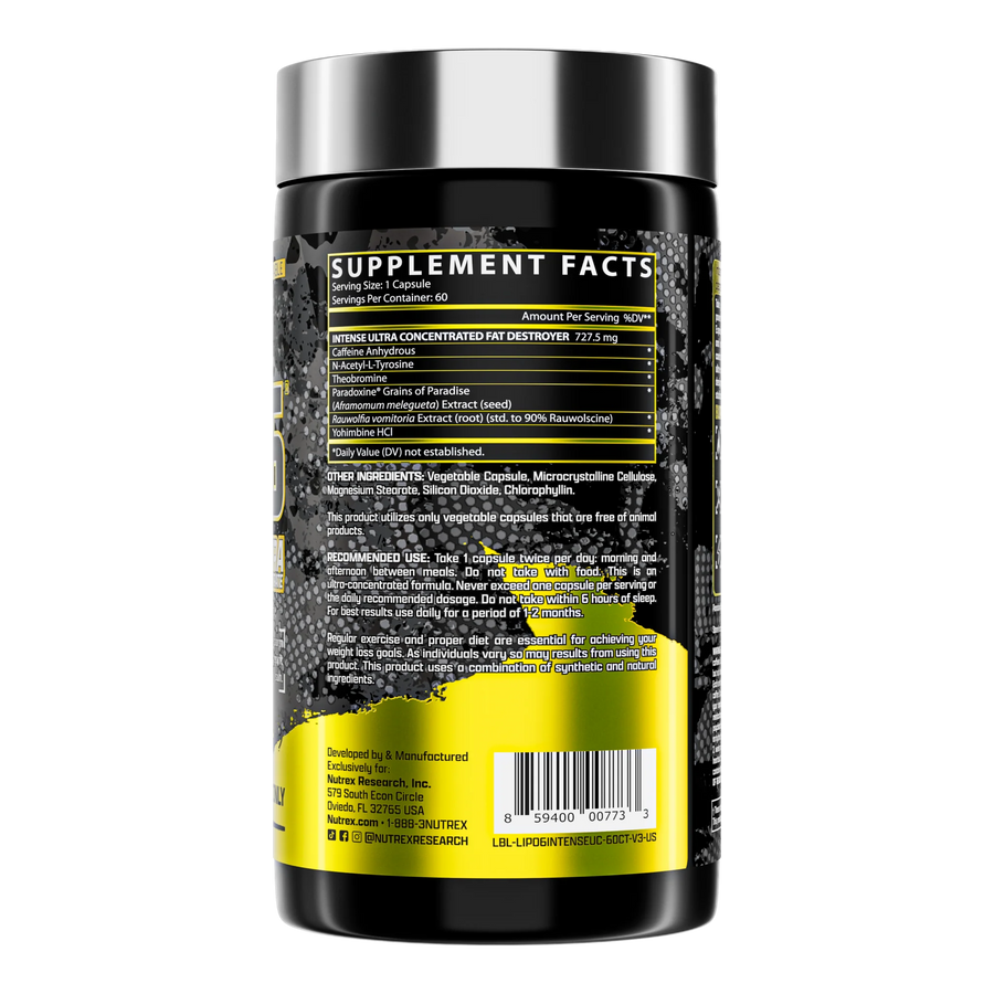 NUTREX LIPO6 INTENSE ULTRA