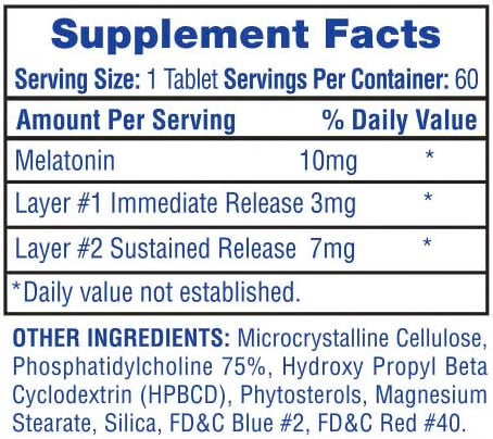 HTP MELATONIN 60 TAB