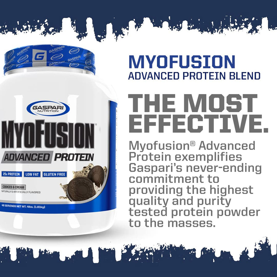 GASPARI NUTRITION MYOFUSION ADVANCED PROTEIN 4LB