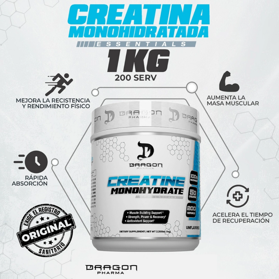 DRAGON PHARMA CREATINE 1000G