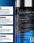 NUTREX LIPO6  BLACK NIGHTTIME  30 BLACK CAPS*