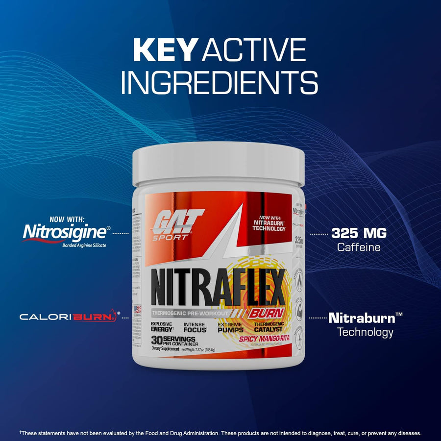 GAT NITRAFLEX BURN 220GR*