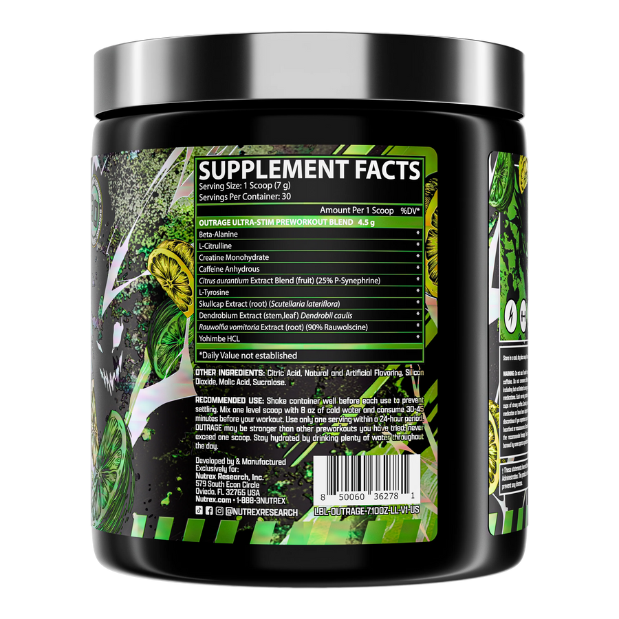 NUTREX OUTRAGE STIM ULTRA