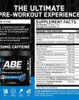 ABE ULTIMATE PRE WORKOUT