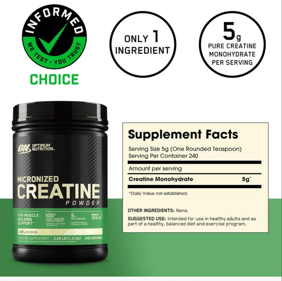 OPTIMUM NUTRITION CREATINE 1.2KG