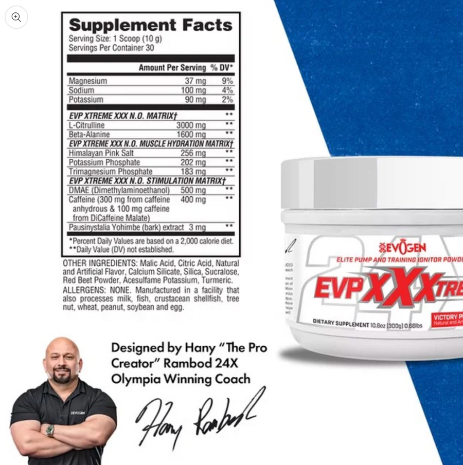 EVOGEN EVP XXXTREME 30 SERV