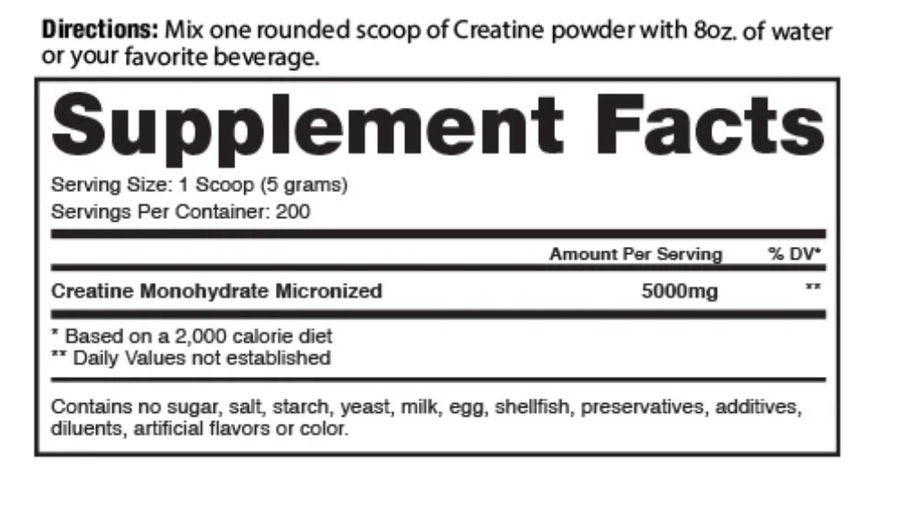 DRAGON PHARMA CREATINE 1000G