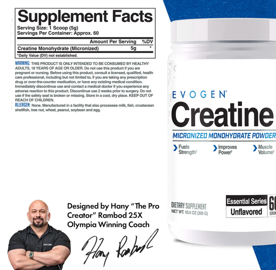 EVOGEN CREATINE 300g