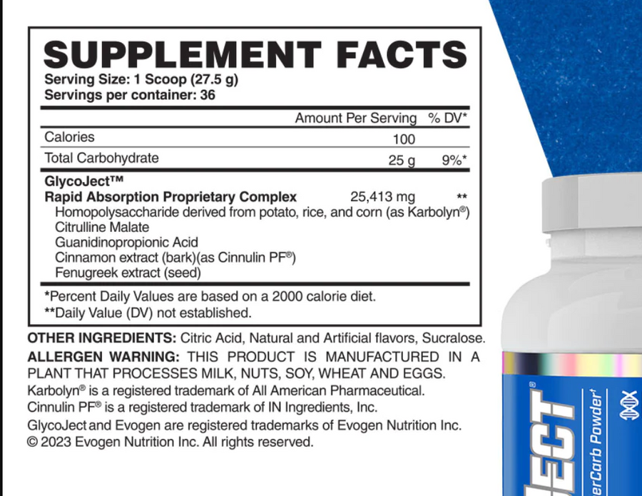 EVOGEN GLYCOJECT 2LB*