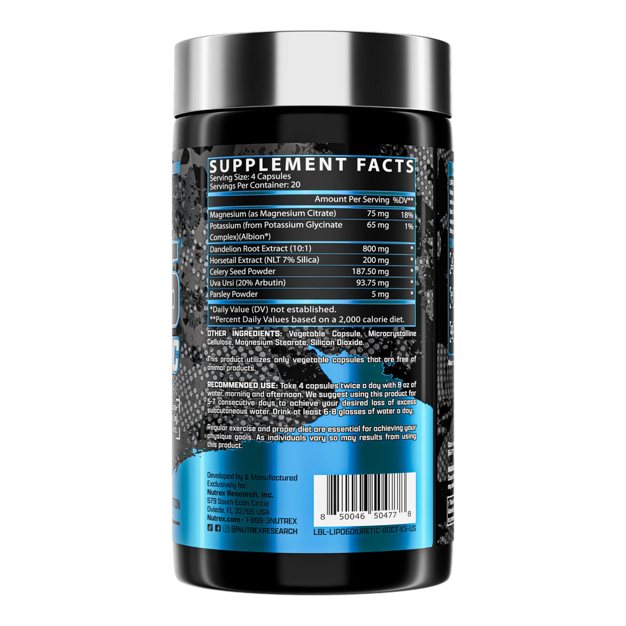 NUTREX LIPO6 DIURETIC