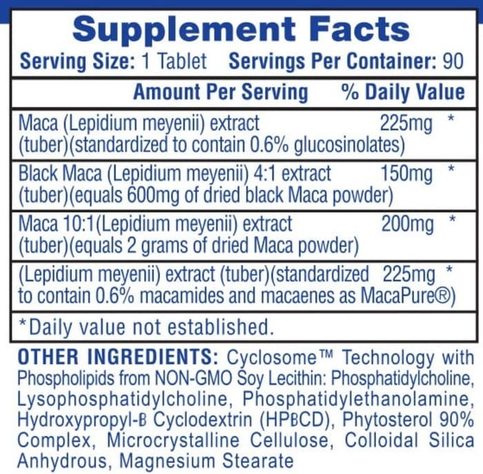 HTP MACA 90 TABS