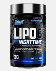 NUTREX LIPO6  BLACK NIGHTTIME  30 BLACK CAPS*