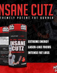 INSANE LABZ INSANE CUTZ 45 CAPS