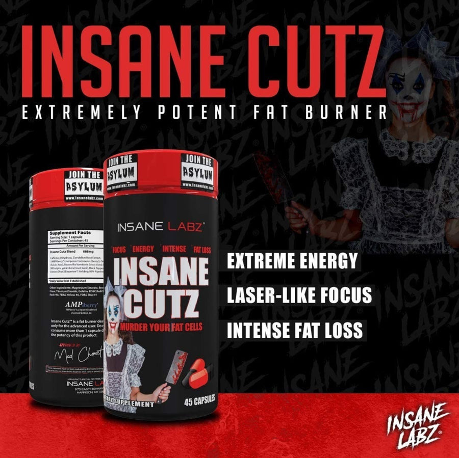 INSANE LABZ INSANE CUTZ 45 CAPS