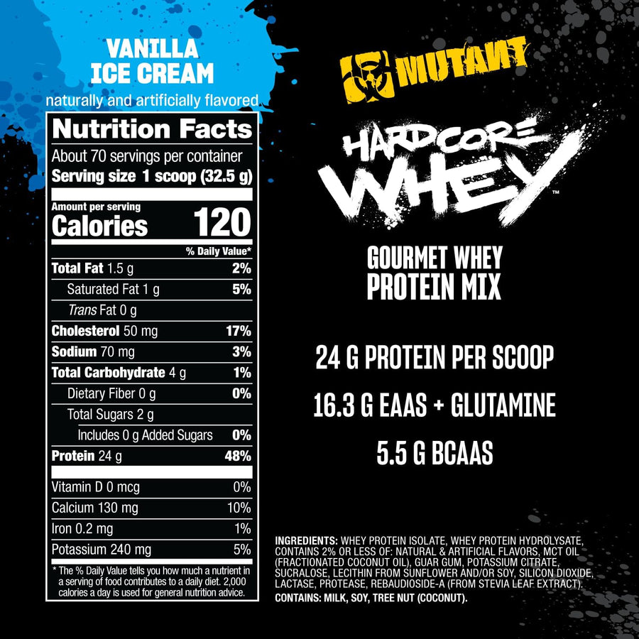 MUTANT HARDCORE WHEY 5LB