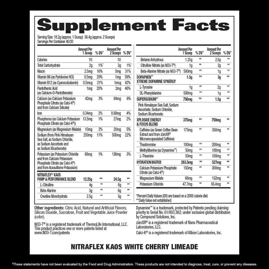 NITRAFLEX KAOS 738G