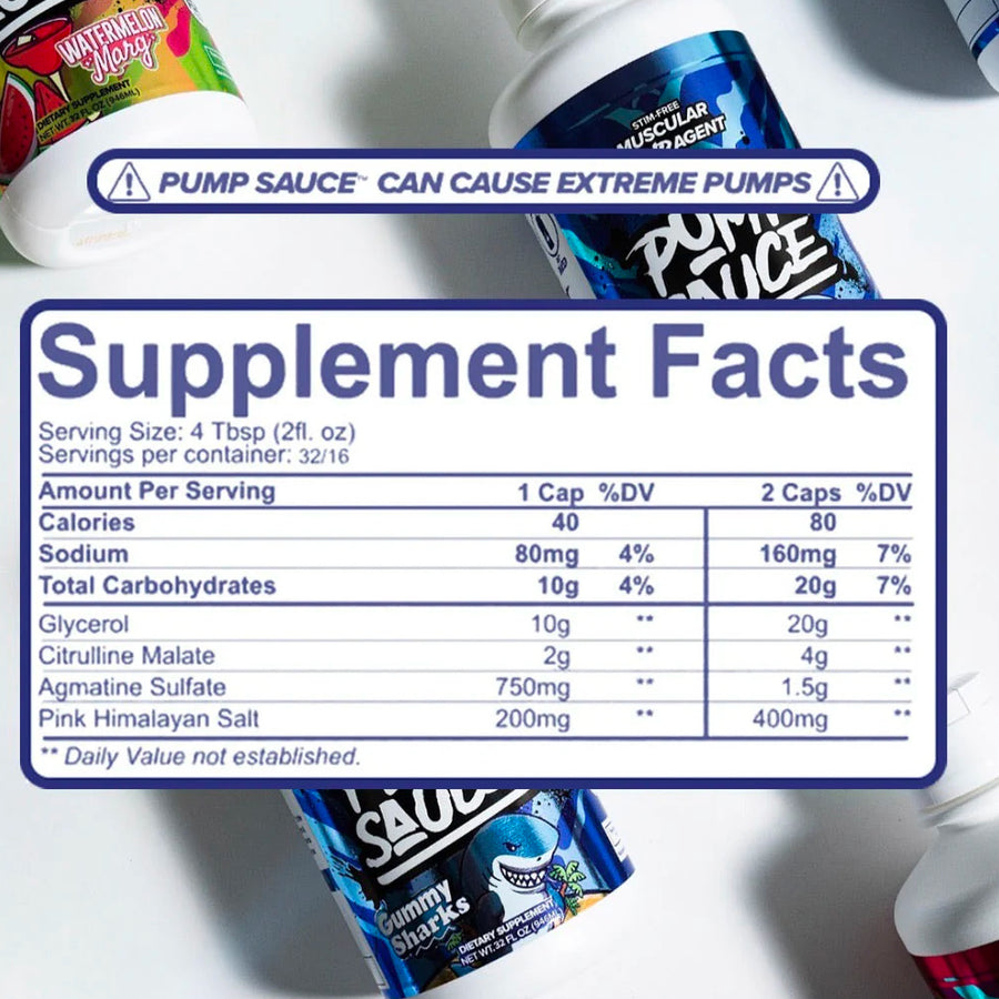 PUMP SAUCE 946mL