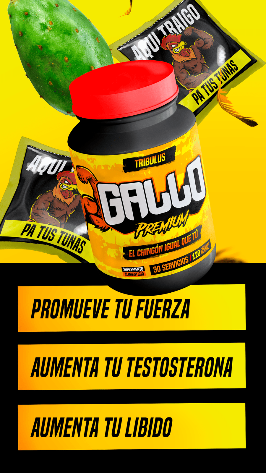GALLO LABZ TRIBULUS 120 CAPS
