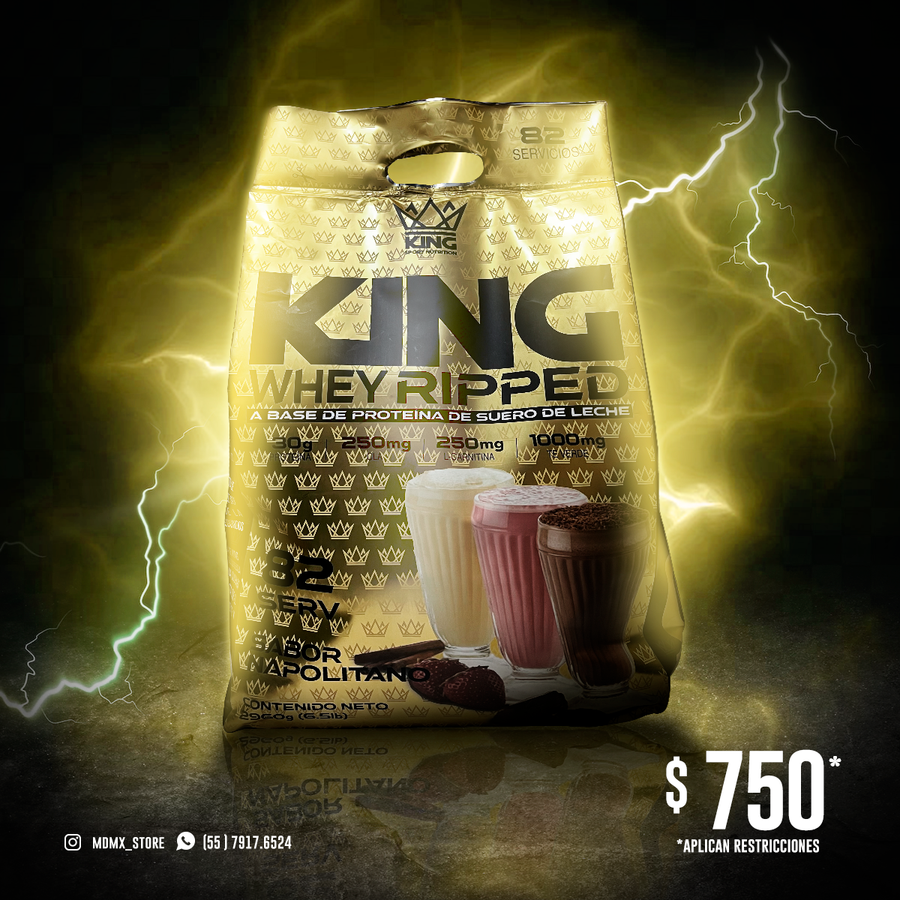 KING SPORT NUTRITION KING WHEY RIPPED
