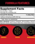 MUTANT CAFFEINE 240 TABLETS