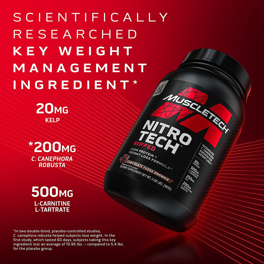 MUSCLETECH NITRO TECH RIPPED 4LB*
