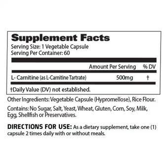 GAT CARNITINA 60 CAPS