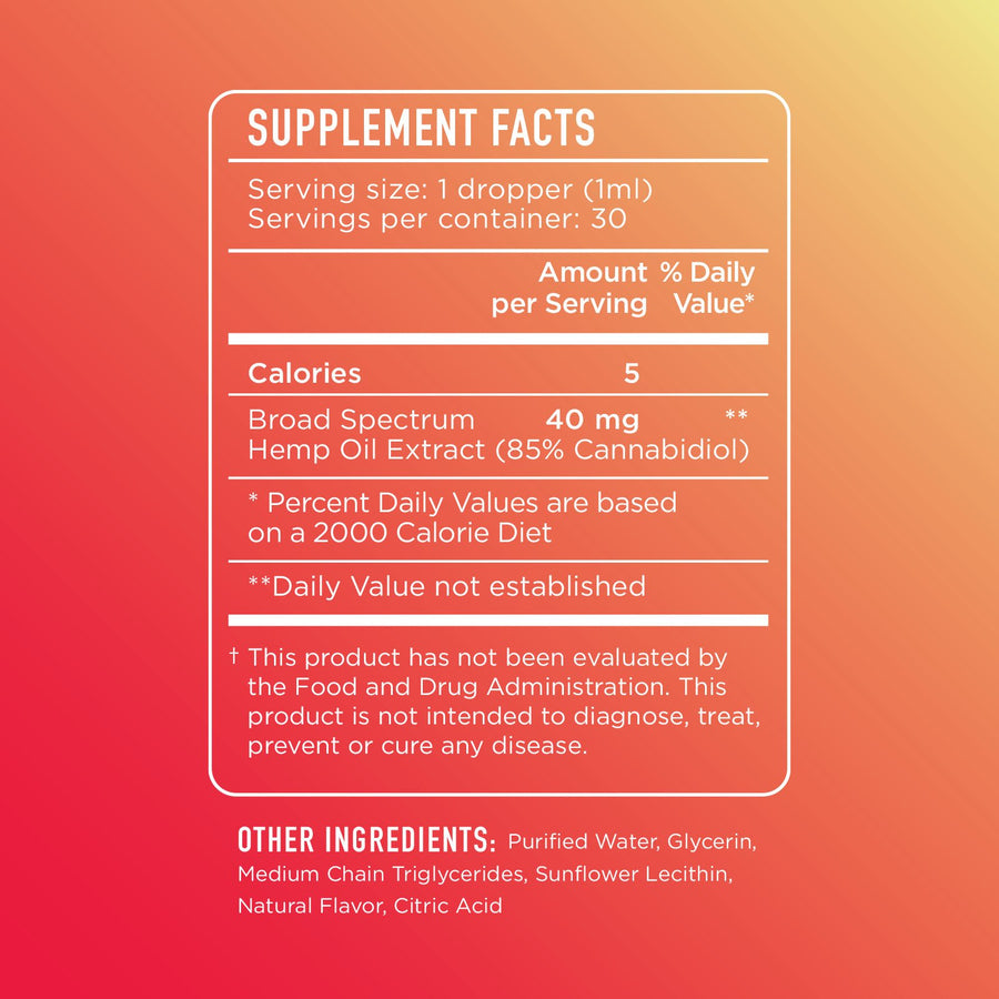 BRIO NUTRITION NANO 1000MG TINTURA OIL