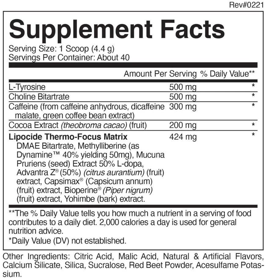 EVOGEN LIPOCIDE IR 30 SERV*