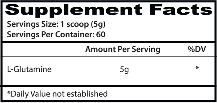 INSANE LABZ GLUTAMINA 300GR