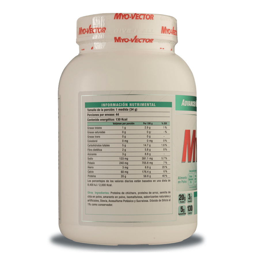 MYO-VECTOR VEGAN 3LB